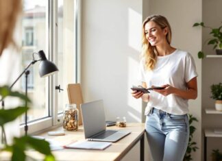 Як купити стіл Jysk Abbeved за 70 €: компактне рішення для домашнього офісу